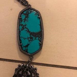 Turquoise Kendra Scott necklace